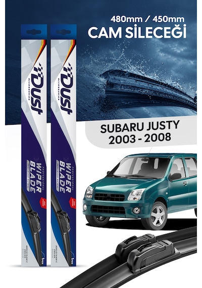 Subaru Justy Silecek Takımı 2003-2008 Uyumlu 480mm/450mm