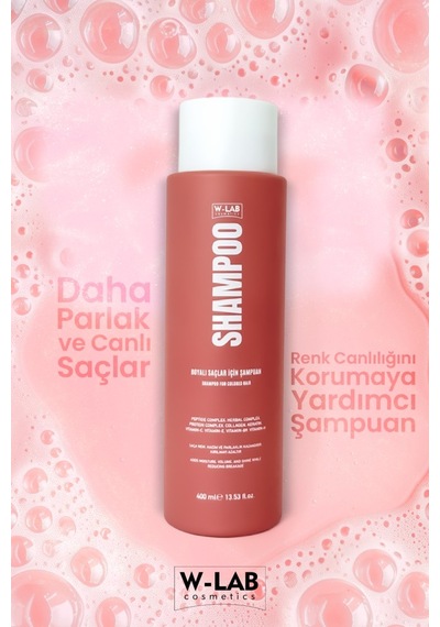 W-Lab Cosmetics Boyalı Saçlar İçin Şampuan 400 Ml