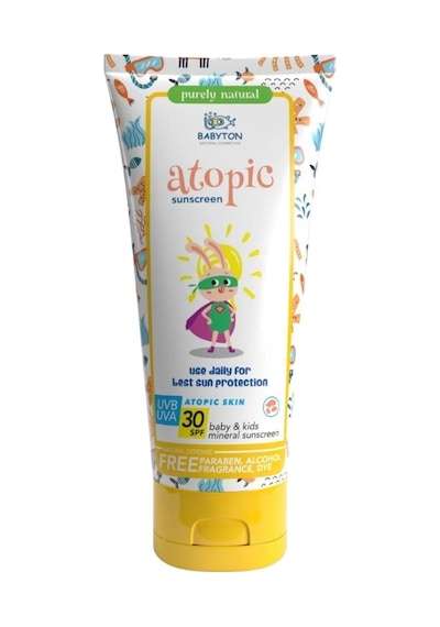 Babyton Atopik Ciltler İçin Güneş Koruyucu Krem 100ml