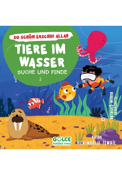 Tiere İm Wasser - Suche Und Finde - Sudaki Hayvanlar - Ara Bul / Allah Ne Güzel Yaratmış Almanca
