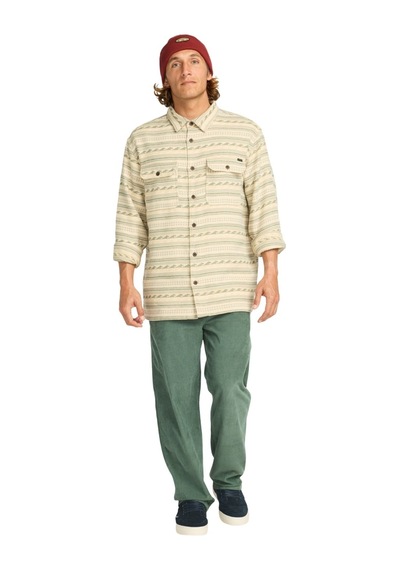 Bıllabong Billabong Offshore Jacquard Flannel Erkek Bej Gömlek Hun Bej