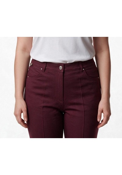 De White's Kadın Pantolon 27k21727 Bordo
