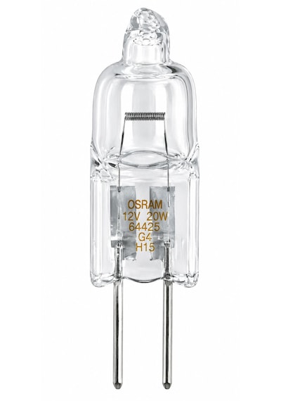 Osram 12v 20w 2'li Paket İğne Ayaklı Halogen Ampül Sarı G4 Duy