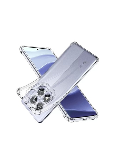 Newface Xiaomi Redmi Note 14 Pro 5g Kılıf Lüx Şeffaf Silikon