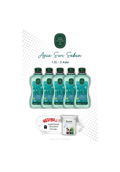 Aqua Eyüp Sabri Tuncer X5 1.5l Sıvı Sabun Ve Rosıe