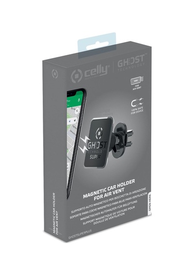 Celly Ghost Superpls Araç Telefon Tutucu Siyah