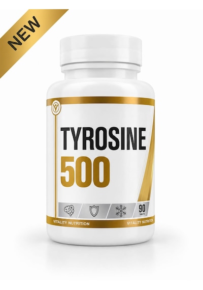 Vitality Nutrition L-tyrosine Tirozin 500 Mg 90 Tablet