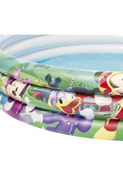 Mickey Mouse 48" X H10"/1.22m X H25cm 3-ring Pool 1 Parça