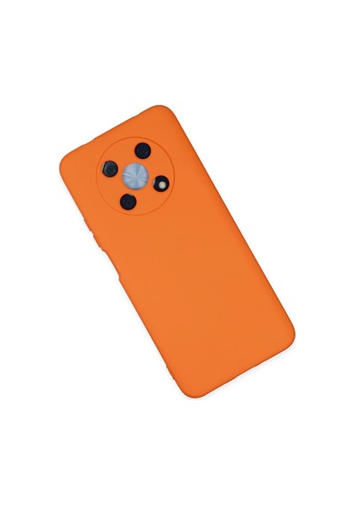 Cosmotex Newface Huawei Nova Y90 Kılıf Nano İçi Kadife Silikon - Turuncu