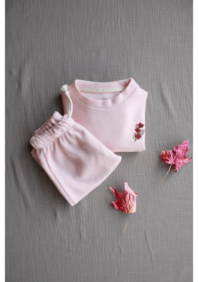 Oh La La Koala Pudra Pastel Soft Touch Alt Üst Takım Pembe