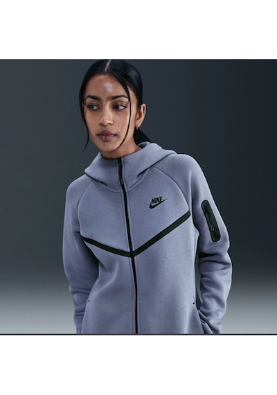 Sportswear Tech Fleece Windrunner Full-zip Hooded Kadın Ceket Mavi