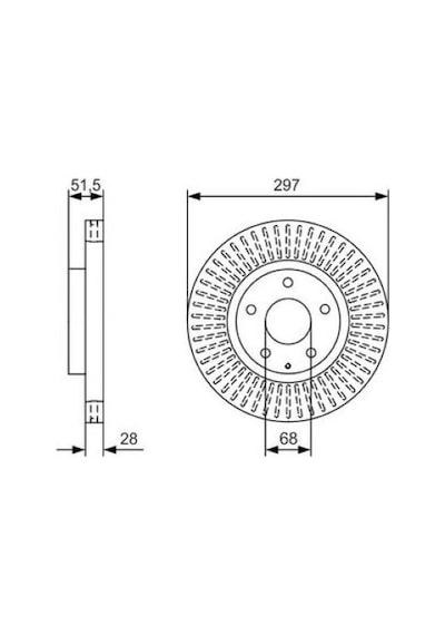Mazda 6 2.0 2012-2023 Bosch Ön Disk 2 Adet