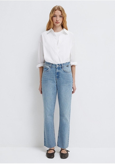 Mavi New York Lt Brushed Denim Denim Kadın Kot Pantolon M101441-90523