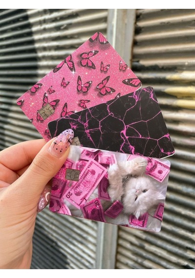 Material Cat 3lü Kart Kaplama Sticker Diğer