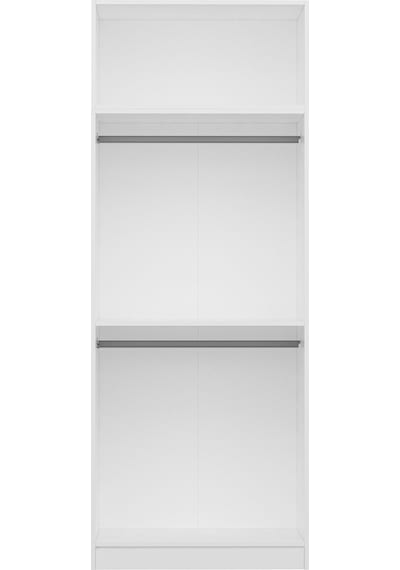Kale 2 Kapaklı Zincir Dolap-yüklük - Beyaz 255cm