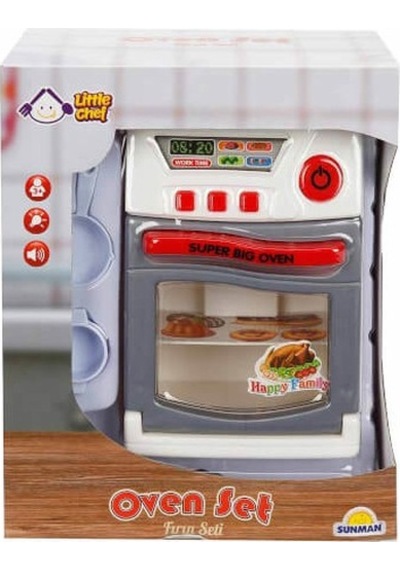 Little Chef Sesli ve Işıklı Mini Fırın
