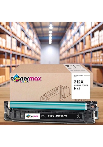 Hp 212x W2120x Siyah Uyumlu Toner - Çipli / Color Laserjet Enterprise M554 / M555 / Mfp M578