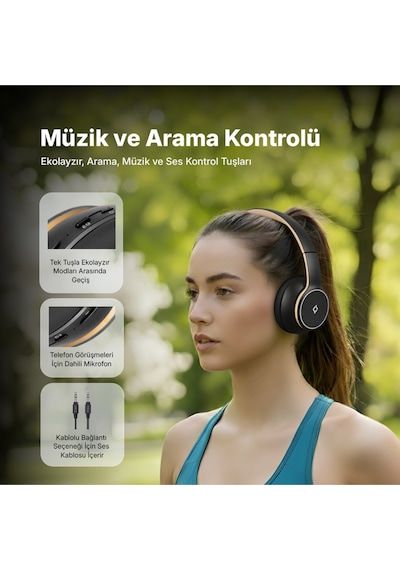 Ttec Soundlife Neo 2KM158 Bluetooth 5.3 Kulaküstü Kulaklık