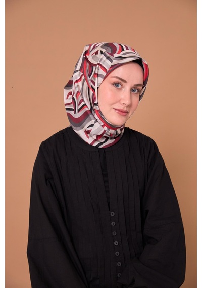 Silk Home Twill İpek Eşarp 11471-20 Beyaz, Siyah, Kırmızı, Bordo, Gri