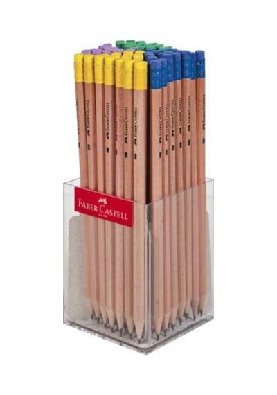 Faber-castell Kurşun Kalem Silgili Naturel 72 Li 5244117900000 72 Adet 1 Paket Karışık