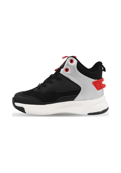 Cool London Unisex Ortopedik Çocuk Basketbol Ayakkabısı Siyah