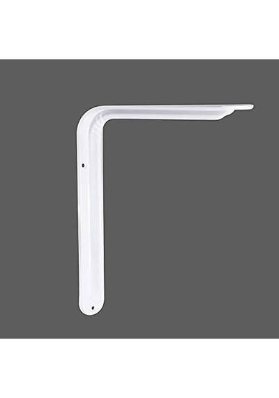 Altı Ayak Raf Tutucu L Demir 16.5 X 23 Cm Beyaz Montaj Aparatı 2 Adet Çok Renkli