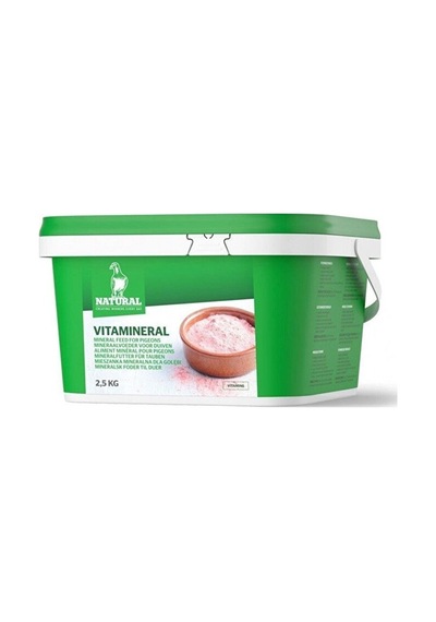 Natural Kafes Kuşları Ve Güvercinler Için Vitamin Mineral 2500 G