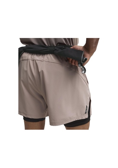 529236-81 Puma X Hyrox M 2ın1 Pwrmode Short Erkek Şort Ve Kapri Bej 529236-81