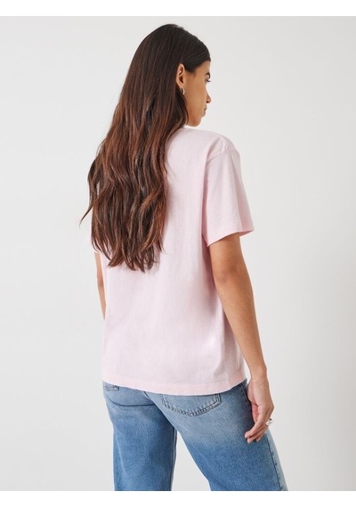 Superlife Kadın V Yaka Tshirt Spr24tsk45 Pudra