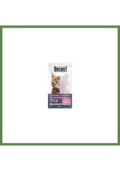 Decent Premium Tavuklu Ve Balıklı Yavru Kedi Maması 15 Kg Hb006