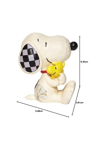 Enesco Jim Shore Peanuts Snoopy Woodstock 6,3 Cm Mini Heykelcik Diğer