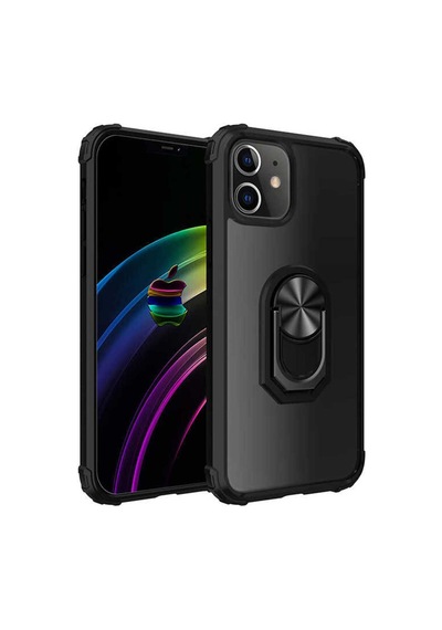 Apple Uyumlu iPhone 12 Mini Kılıf Zore Mola Kapak Siyah
