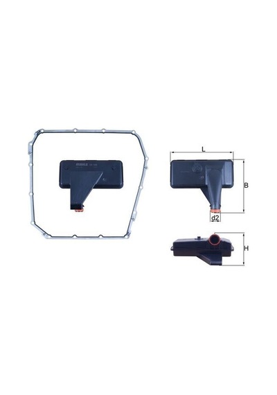Mahle Şanzuman Yağ Filtresi A4-a5-a6-a7-q5 2008 Febı 102142 Mahle Hx185d 0b5325429e 0b5325330a