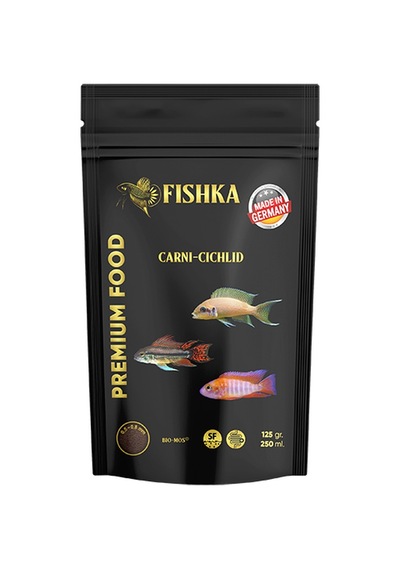 Fishka Carni Cichlid 250 ml Çiklet Balık Yemi
