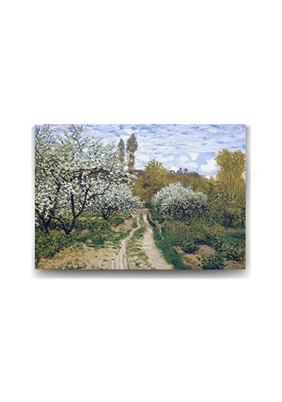 Claude Monet - Elma Ağaçları Tablosu - 90x60cm