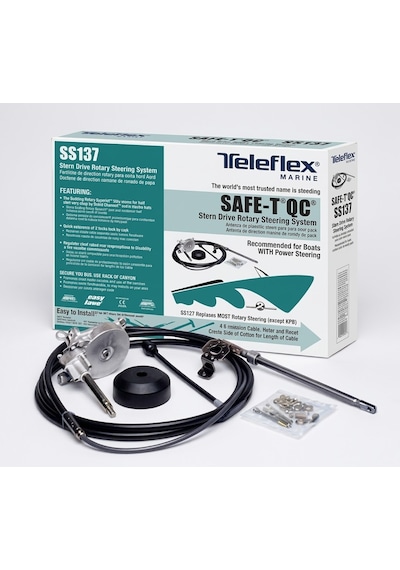 Ss13708 Teleflex Safe-t Qc Dümen Sistemi 18 Feet / 5.49 M Tekne Ve Yat