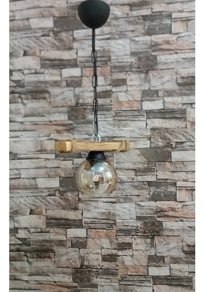 Camlı Rustik Avzie Ahşap