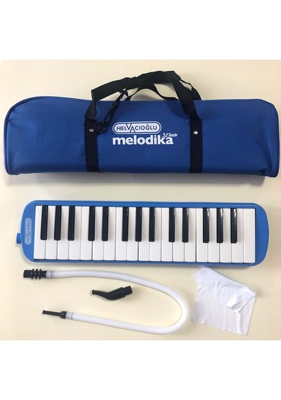 Lino 32K 32 Tuşlu Melodika Bez Çantalı Kırmızı
