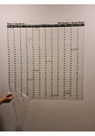 Takvim 2023 Yıllık Planlayıcı K-120 100 x 100 CM