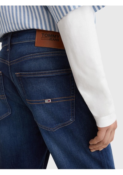 Tommy Hilfiger Scanton Slım Asdbs Erkek Mavi Kot Pantolon
