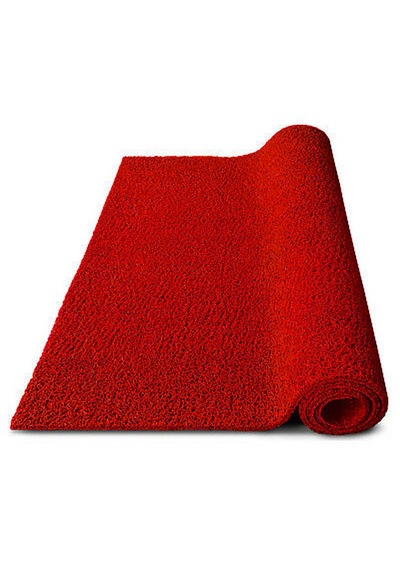 Kırmızı Kıvırcık Yolluk En 100 Cm Kalınlık 14 Mm