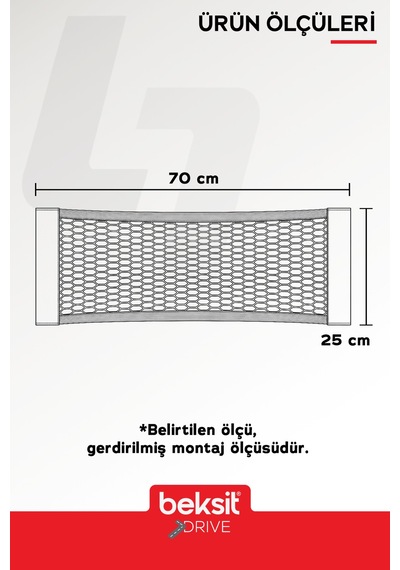 Drıve Araç İçi Organizer Cep File 70x25