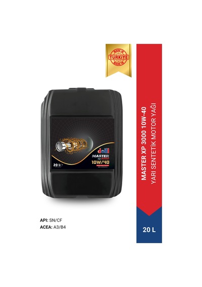 Doill Master 10W-40 Apı Sm/Cf Acea A3/B4 Yarı Sentetik Motor Yağı 20 L