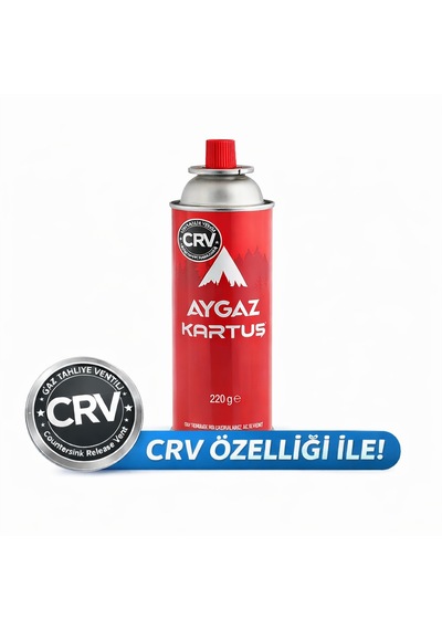 Bütan Kamp Gaz Kartuşu Valfli - 1 Adet Çok Renkli