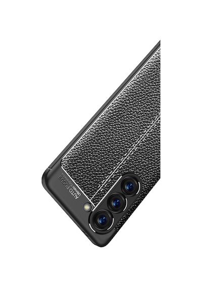 Galaxy S23 Plus Kılıf Zore Niss Deri Desenli Silikon Kılıf