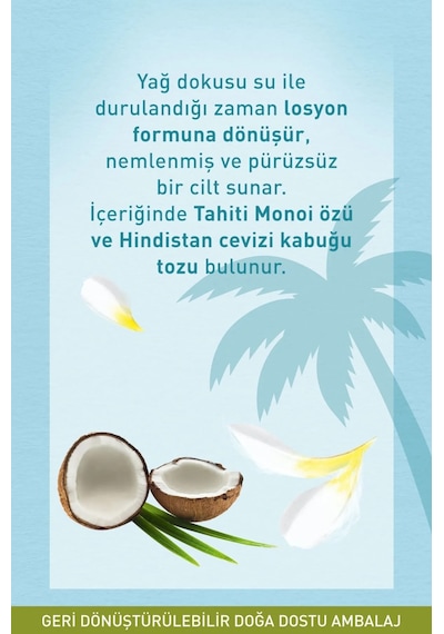 Yves Rocher Monoi Peelingli Duş Yağı 150 ML