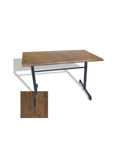 Halley Mutfak Masası 80x140 Esb Werzalit, Wermodin Ve Allzalit Tabla - Rustic Dark Çok Renkli Halley Mutfak Masası 80x140 Esb Werzalit, Wermodin Ve Allzalit Tabla - Rustic Dark Çok Renkli