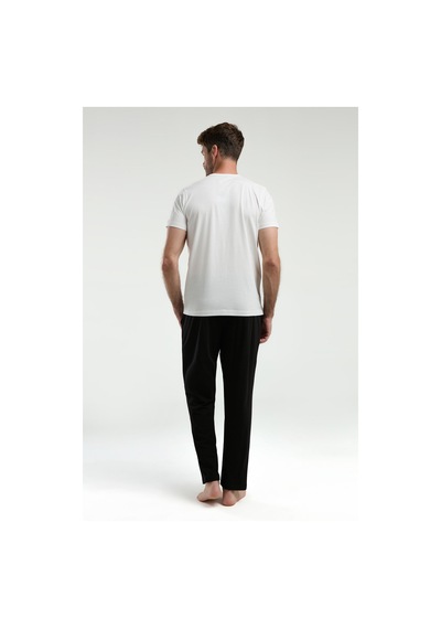 Arnetta Erkek Beyaz Pijama Takımı 5274-47444 Beyaz