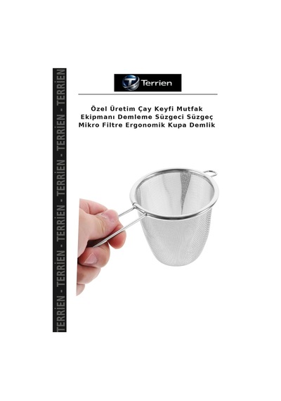 Özel Üretim Çay Keyfi Mutfak Ekipmanı Demleme Süzgeci Süzgeç Mikro Filtre Ergonomik Kupa Demlik Diğer