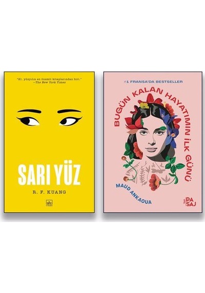 Sarı Yüz & Bugün Kalan Hayatımın İlk Günü 2 Kitap Set & Best...